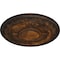 Ekena Millwork Tellson Ceiling Medallion (Fits Canopies up to 6 3/4"), Hand-Painted Rust, 30 5/8"OD x 2 1/2"P CM30TERUS - alternate 2